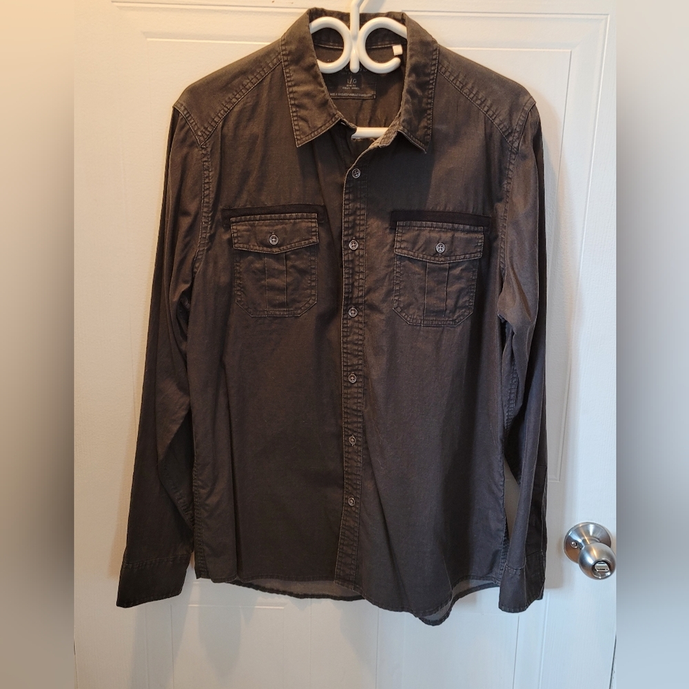 GUESS DRESS SHIRT FOR MEN (L)